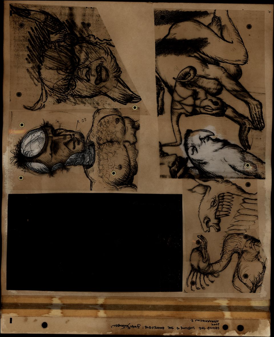 grotesque art